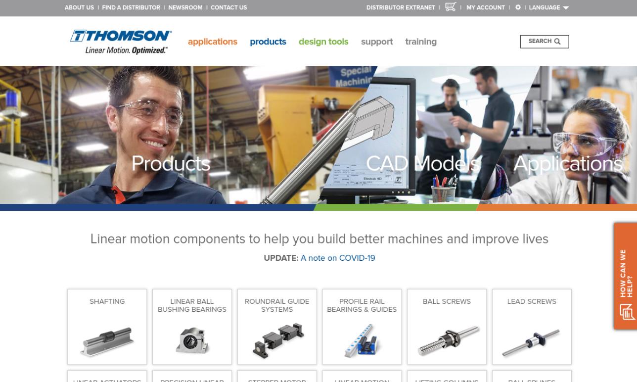 Thomson Linear Motion | Linear Bearings